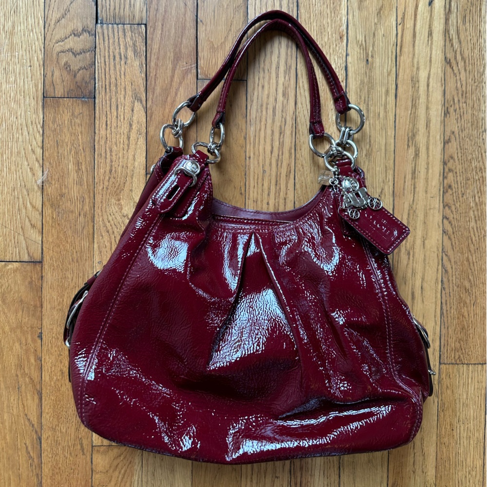 Coach Patent Leather Handbag